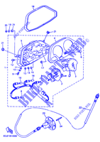 TELLERSET voor Yamaha PHAZER 500 DX 2001
