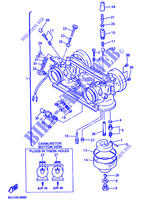 CARBURATEUR voor Yamaha PHAZER 500 MOUNTAIN LITE 2001