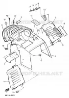 INSTRUMENTENPANEEL voor Yamaha PHAZER MOUNTAIN LITE 1996