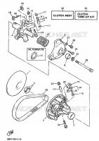 PRIMAIRE POELIE voor Yamaha VENTURE XL 1995