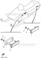 ELECTRISCH 3 voor Yamaha VT480E 1992