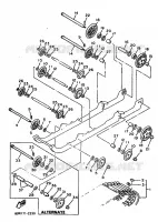 SPOOR OPHANGING 1 voor Yamaha VENTURE TF 1995