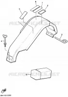 BESCHERMING & BAGAGEDOOS voor Yamaha VENTURE GT 1992