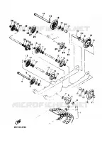 SPOOR OPHANGING 1 voor Yamaha VENTURE GT 1992