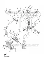 RADIATEUR / SLANG voor Yamaha VENTURE LITE 2007