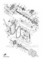 SPOOR AANDRIJVING 2 voor Yamaha VENTURE LITE 2007
