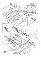 SPOOR OPHANGING 2 voor Yamaha VENTURE LITE 2007