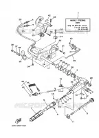 STUUR voor Yamaha F15C Electric Starter, Tiller Handle, Manual Tilt, Shaft 20