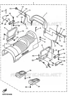 ALTERNATIV ZUBEHÖR KAROSSERIE voor Yamaha VMAX 500 DX 2001