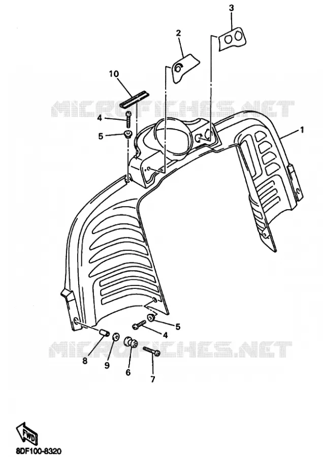 INSTRUMENTENPANEEL Yamaha snowmobiles 500 1999 VMAX  VX500SX