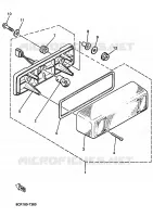 ACHTERLICHT voor Yamaha SXR600 2003
