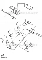 BESCHERMING & BAGAGEDOOS voor Yamaha SXR600 2003