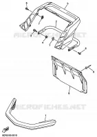 BUMPER voor Yamaha SXR600 2003