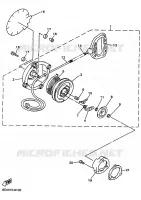 KICKSTART PEDALEN voor Yamaha SXR600 2003