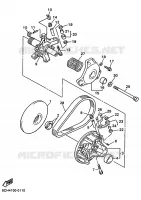 PRIMAIRE POELIE voor Yamaha SXR600 2003