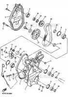 SPOOR AANDRIJVING 2 voor Yamaha SXR600 2003
