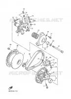 PRIMAIRE POELIE voor Yamaha VENTURE 600 2006
