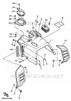 INSTRUMENTENPANEEL voor Yamaha VK540 III 1992