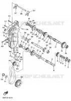 SPOOR AANDRIJVING 2 voor Yamaha VK540 III 1992