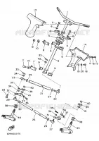 STUUR voor Yamaha VK540 III 1992