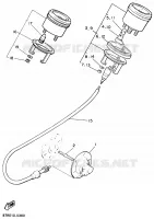 TELLERSET voor Yamaha VK540 III 1992