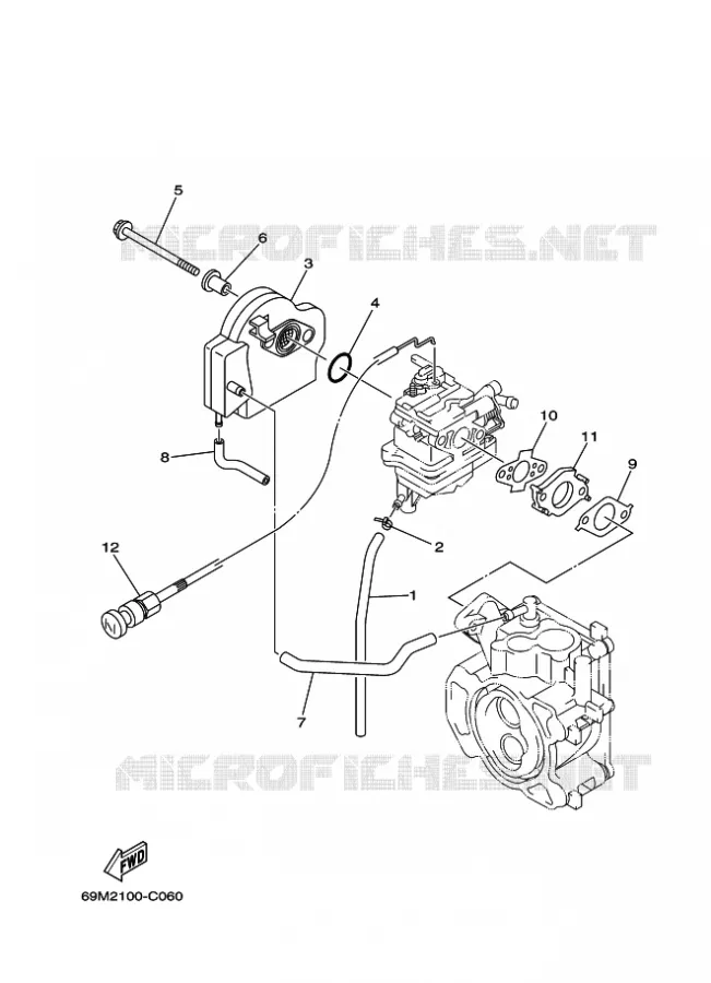 INLAAT Yamaha OUTBOARD ENGINES 2.5hp (1.8kW) 2010 F2.5  F2.5AMHS