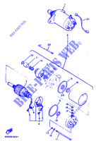 STARTMOTOR voor Yamaha VIKING 1989