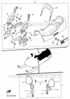 ALTERNATIV ZUBEHÖR KAROSSERIE voor Yamaha VMAX 600 DX 1995