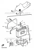 ELECTRISCH 2 voor Yamaha VMAX 600 DX 1995