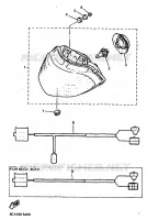 KOPLAMP voor Yamaha VMAX 600 DX 1995