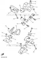 MOTOSTEUN voor Yamaha VMAX 600 DX 1995