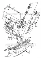 SKI voor Yamaha VMAX 600 DX 1995