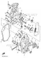SPOOR AANDRIJVING 2 voor Yamaha VMAX 600 DX 1995