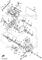 SPOOR AANDRIJVING 2 voor Yamaha VMAX 600 DX 1995
