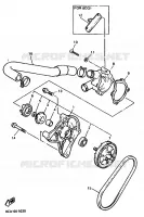 WATERPOMP  voor Yamaha VMAX 600 DX 1995