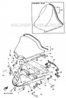 WINDSCHERM voor Yamaha VMAX 600 DX 1995