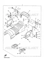ALTERNATIV ZUBEHÖR KAROSSERIE voor Yamaha SRX700_OHLINS 2002