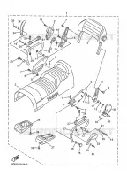 ALTERNATIV ZUBEHÖR KAROSSERIE voor Yamaha SRX700_OHLINS 2002