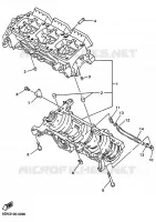 CARTERDELEN voor Yamaha SRX700_OHLINS 2002