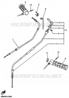 KABEL voor Yamaha SRX700_OHLINS 2002