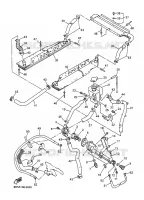RADIATEUR / SLANG voor Yamaha SRX700_OHLINS 2002