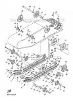 SPOOR OPHANGING 1 voor Yamaha SRX700_OHLINS 2002