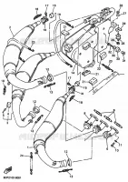 UITLAAT voor Yamaha SRX700_OHLINS 2002