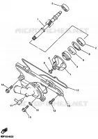 WATERPOMP  voor Yamaha SRX700_OHLINS 2002