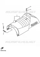 ZADEL voor Yamaha SRX700_OHLINS 2002