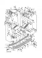 SPOOR OPHANGING 2 voor Yamaha VMAX-4 ST 1994