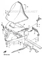 WINDSCHERM voor Yamaha VMAX-4 ST 1994