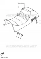 ZADEL voor Yamaha VMAX-4 ST 1994