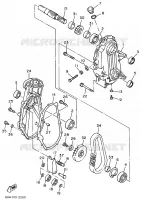 SPOOR AANDRIJVING 2 voor Yamaha VMAX-4 ST 1994