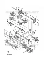 SPOOR OPHANGING 1 voor Yamaha VMAX-4 ST 1994
